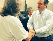 Ted Cruz Shaking Hands